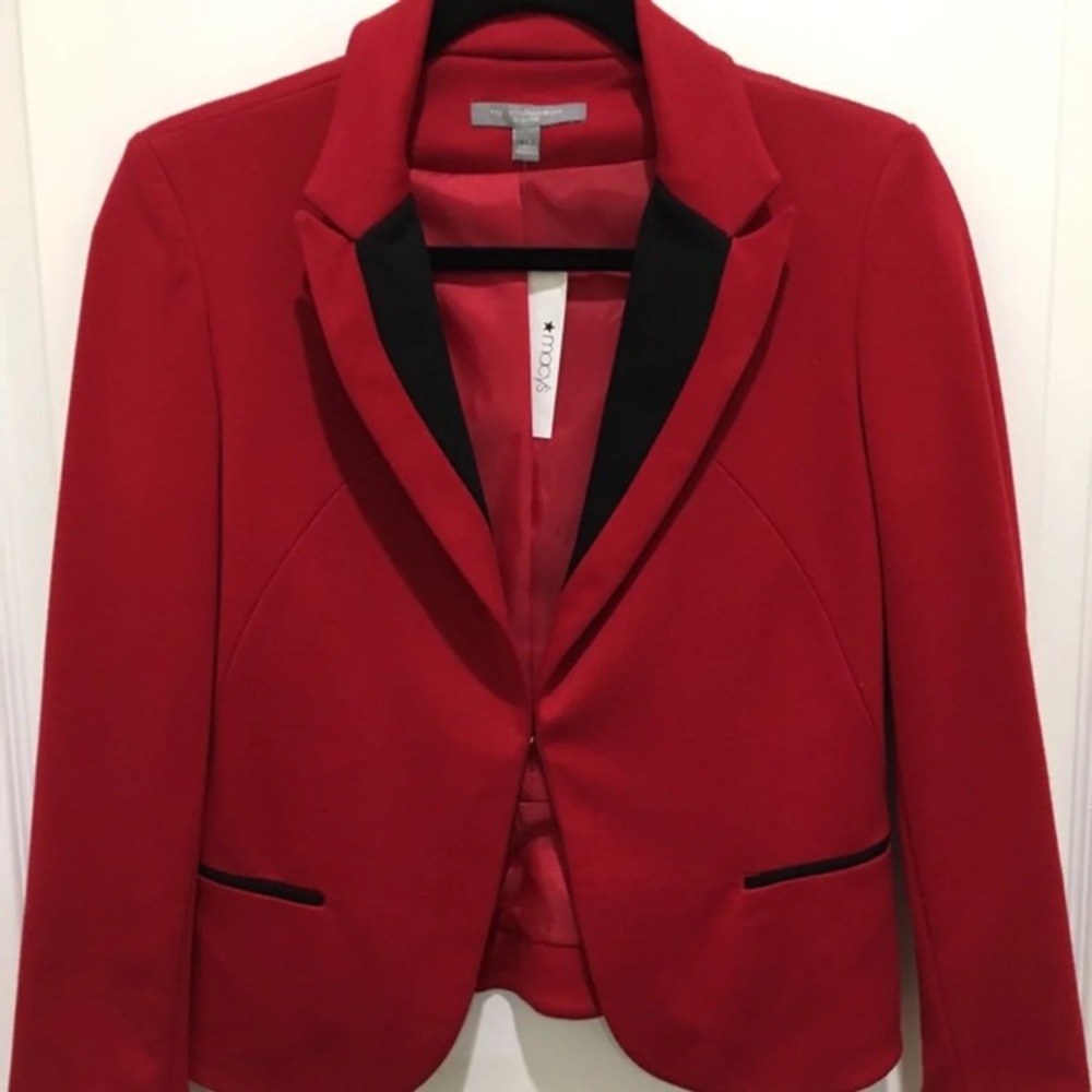 NY Collection Red Blazer